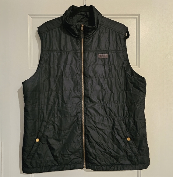L.L. Bean Men's Lightweight Black Quilted Vest sz xl - Picture 1 of 7